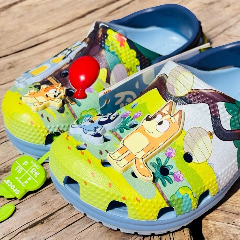 Crocs Bluey Toddler Clogs Slip-On Shoes NEW